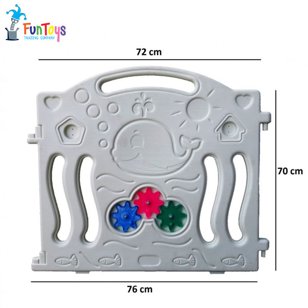پارتیشن خانه بازی چرخ دنده ای دلفین